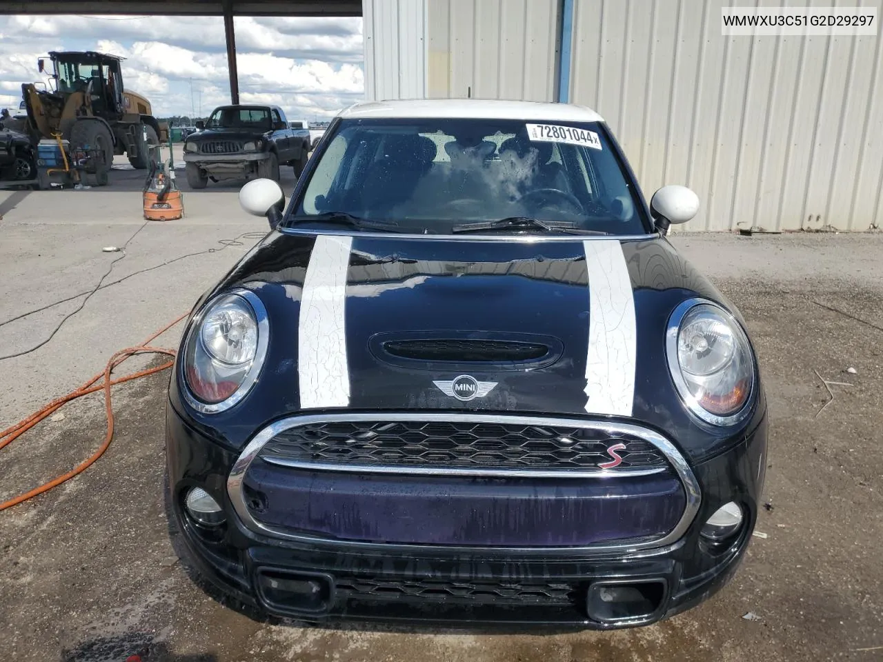 2016 Mini Cooper S VIN: WMWXU3C51G2D29297 Lot: 72801044