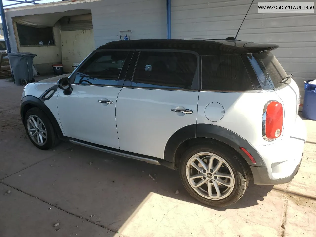 2016 Mini Cooper S Countryman VIN: WMWZC5C52GWU01850 Lot: 73583214