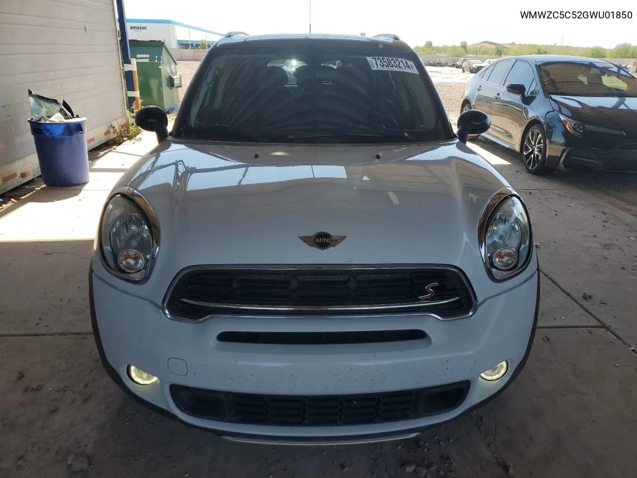 2016 Mini Cooper S Countryman VIN: WMWZC5C52GWU01850 Lot: 73583214