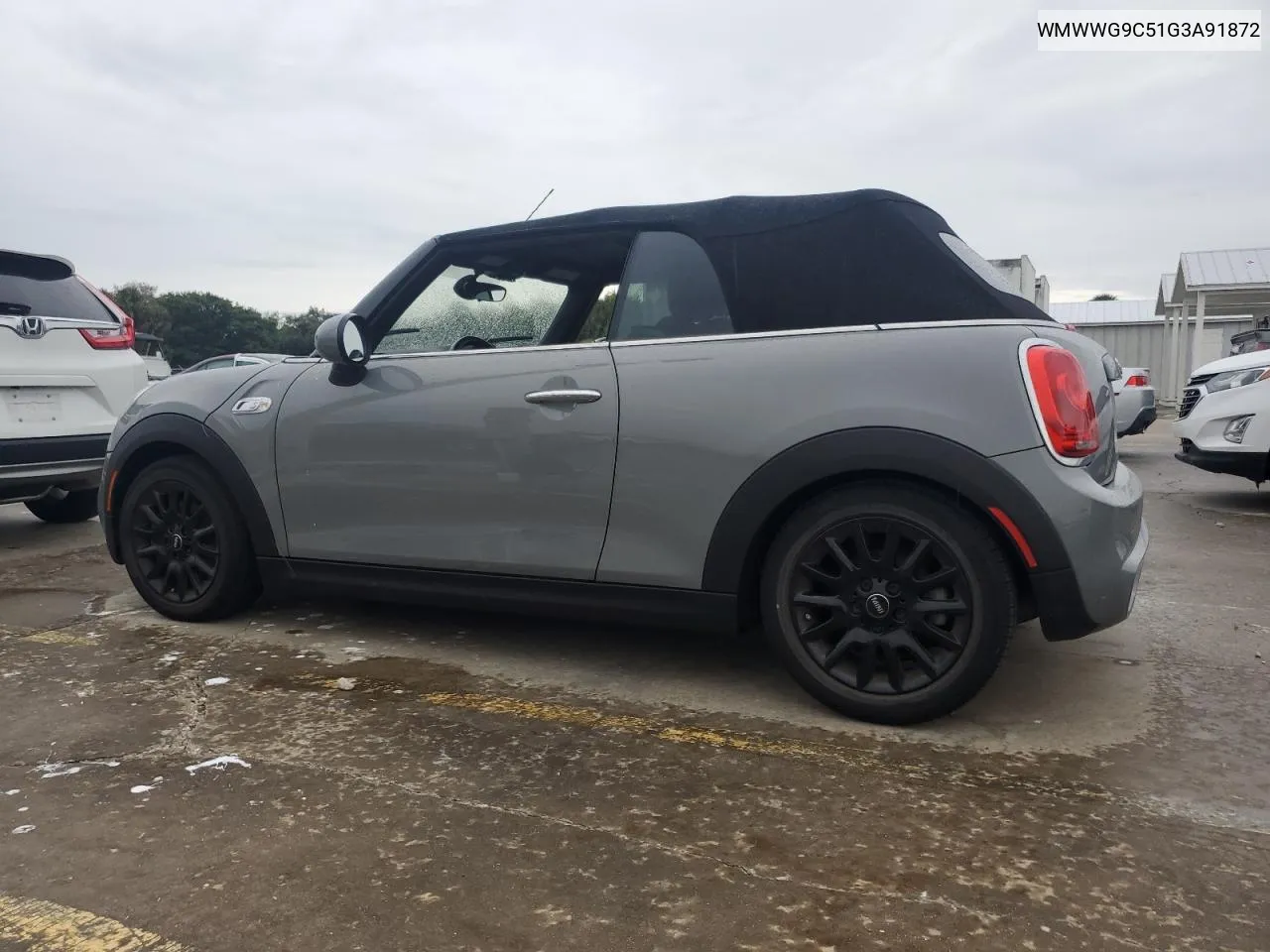 2016 Mini Cooper S VIN: WMWWG9C51G3A91872 Lot: 74070914