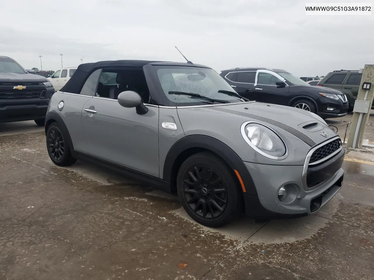 2016 Mini Cooper S VIN: WMWWG9C51G3A91872 Lot: 74070914