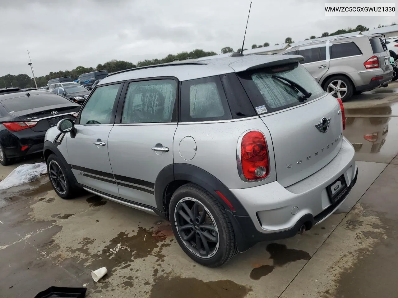 2016 Mini Cooper S Countryman VIN: WMWZC5C5XGWU21330 Lot: 74215004