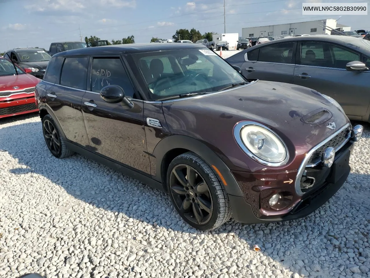 2016 Mini Cooper S Clubman VIN: WMWLN9C58G2B30990 Lot: 74560534