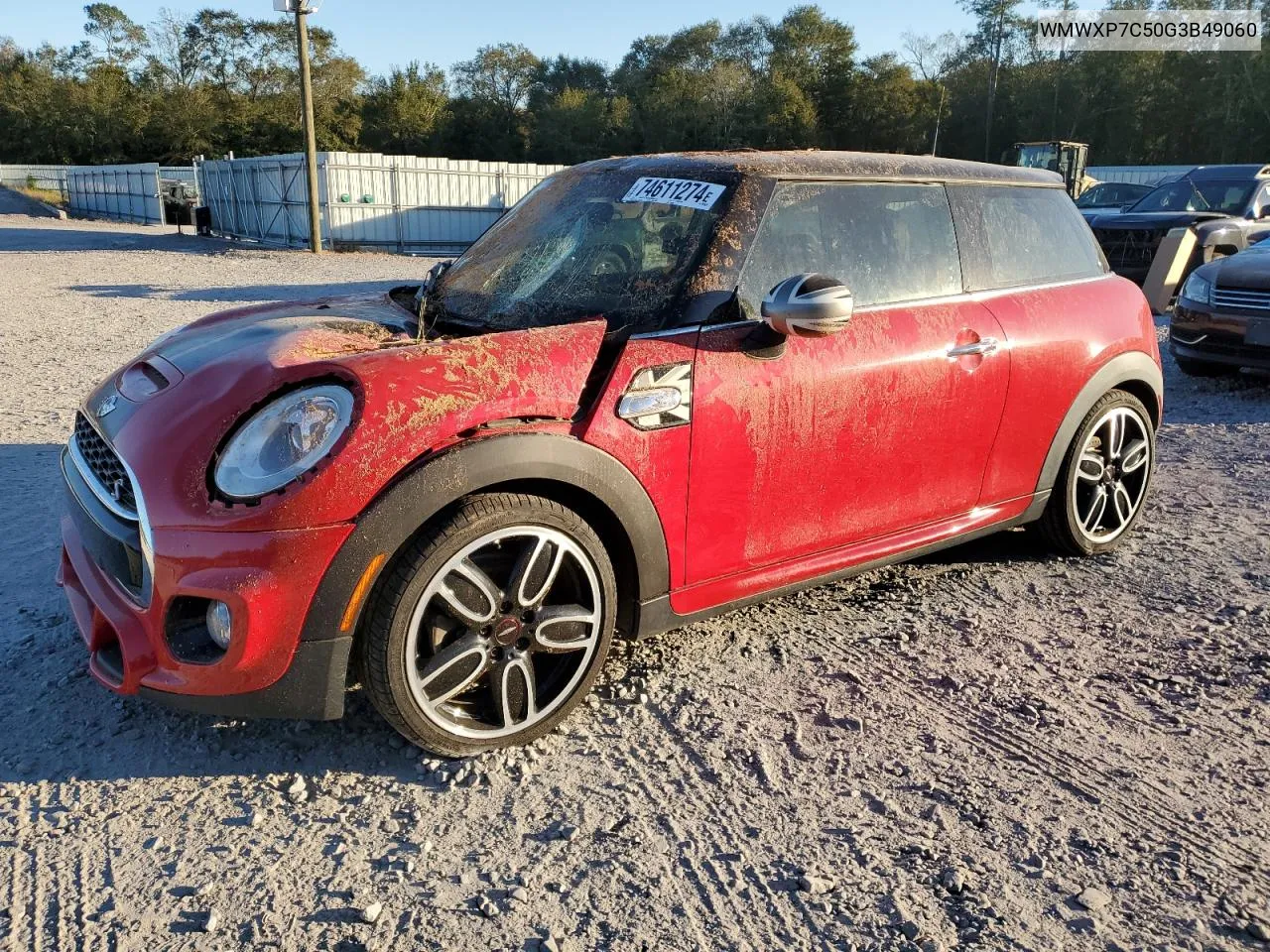 2016 Mini Cooper S VIN: WMWXP7C50G3B49060 Lot: 74611274