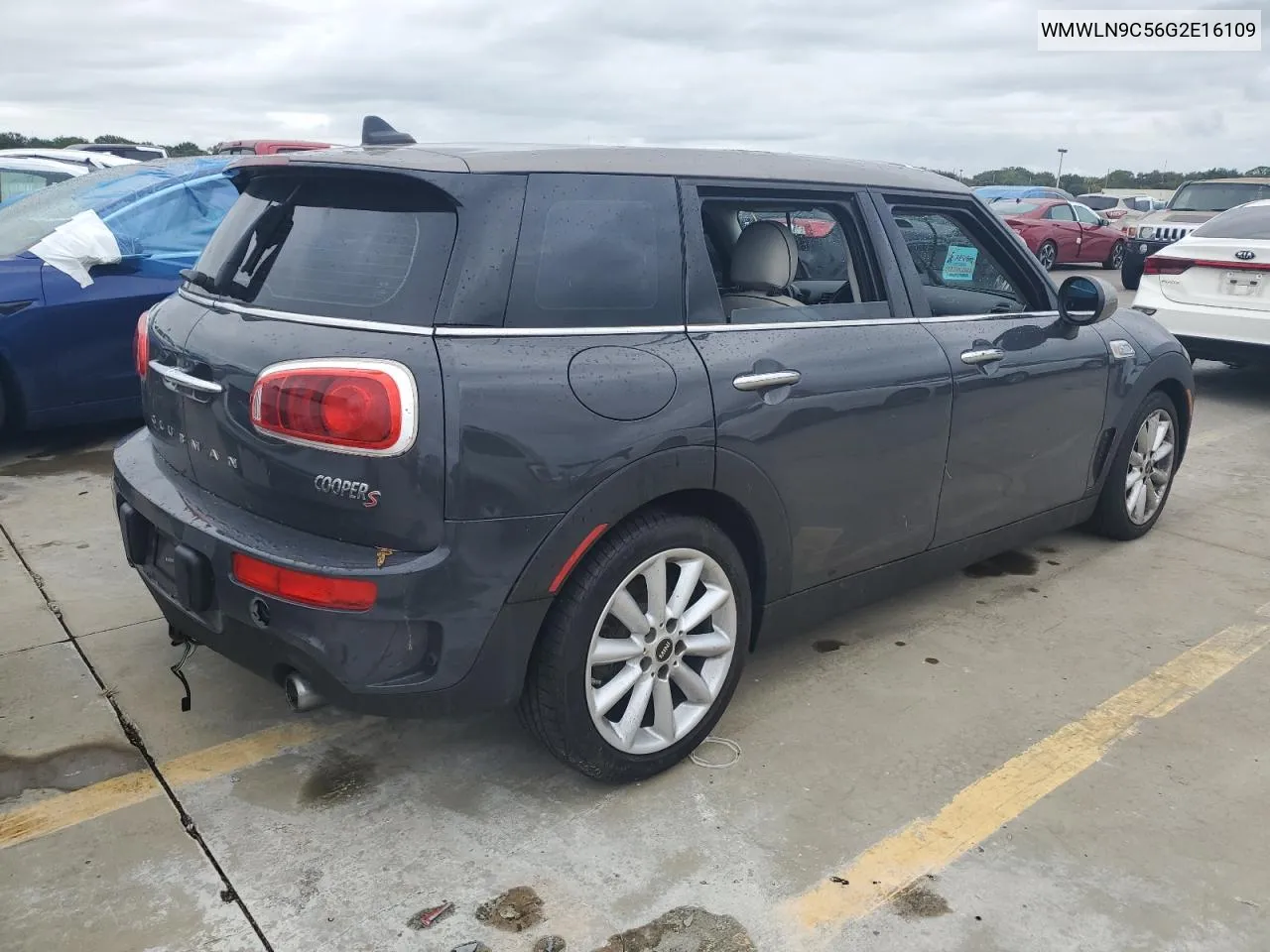 2016 Mini Cooper S Clubman VIN: WMWLN9C56G2E16109 Lot: 74757884