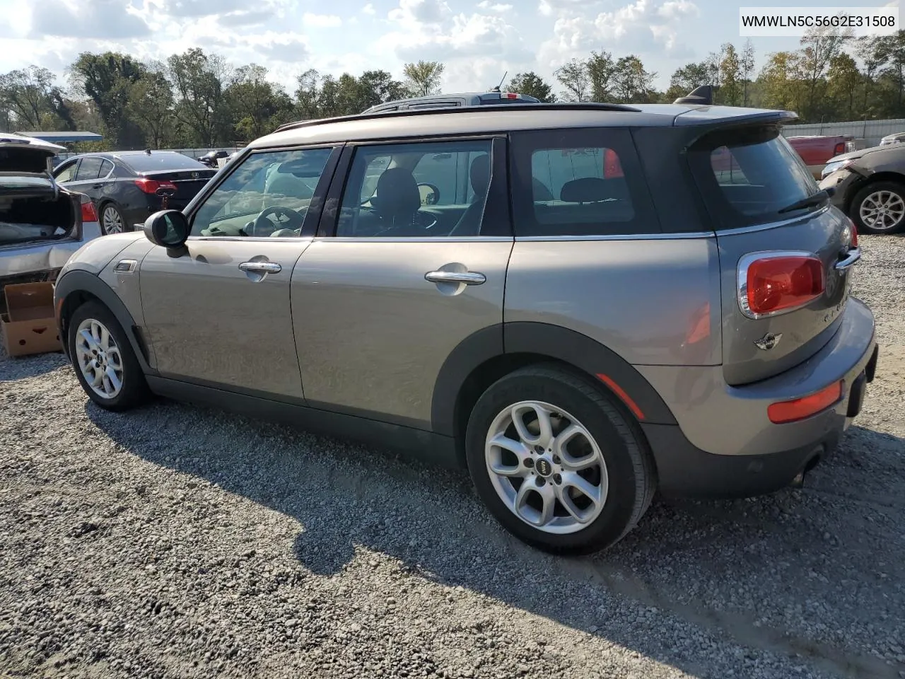 2016 Mini Cooper Clubman VIN: WMWLN5C56G2E31508 Lot: 75093434