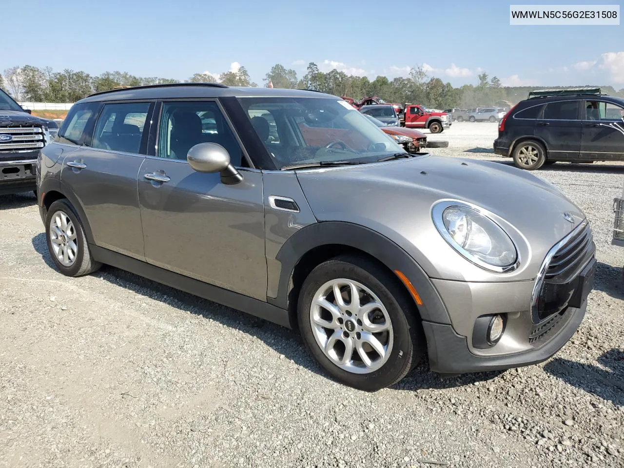 2016 Mini Cooper Clubman VIN: WMWLN5C56G2E31508 Lot: 75093434