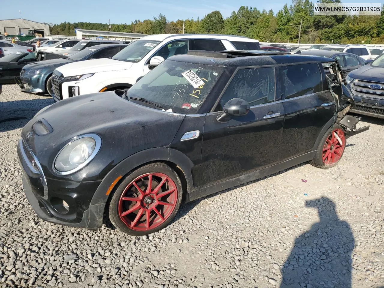 2016 Mini Cooper S Clubman VIN: WMWLN9C57G2B31905 Lot: 75328214