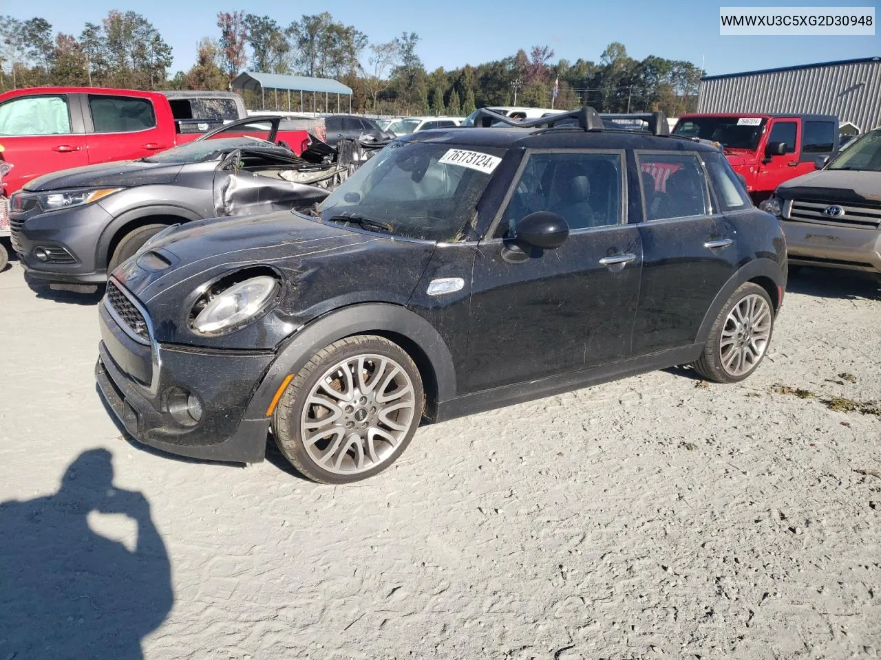 2016 Mini Cooper S VIN: WMWXU3C5XG2D30948 Lot: 76173124