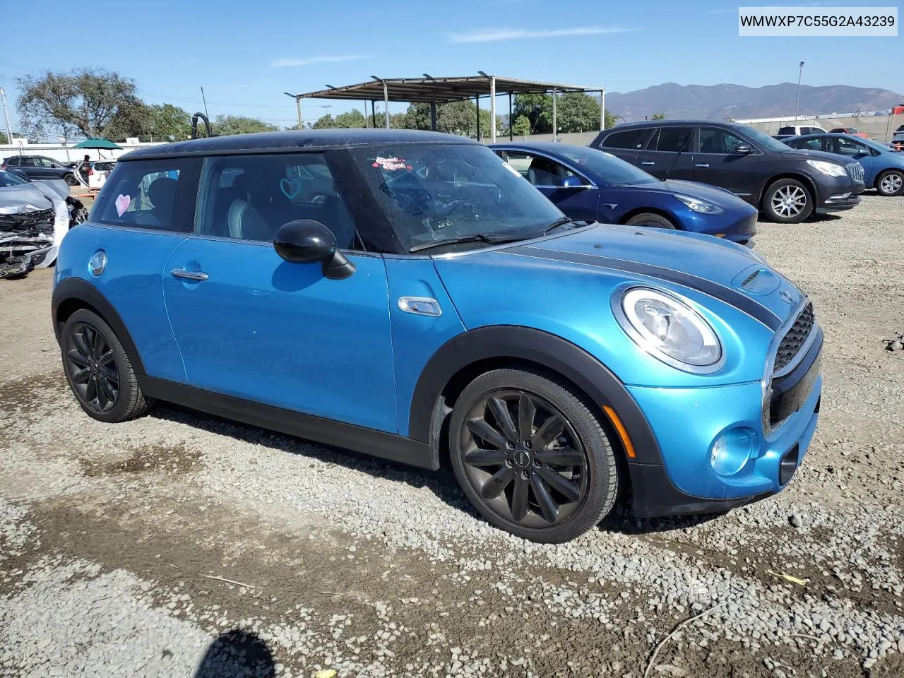 2016 Mini Cooper S VIN: WMWXP7C55G2A43239 Lot: 77149844