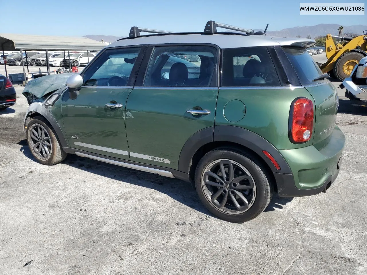 2016 Mini Cooper S Countryman VIN: WMWZC5C5XGWU21036 Lot: 77158234