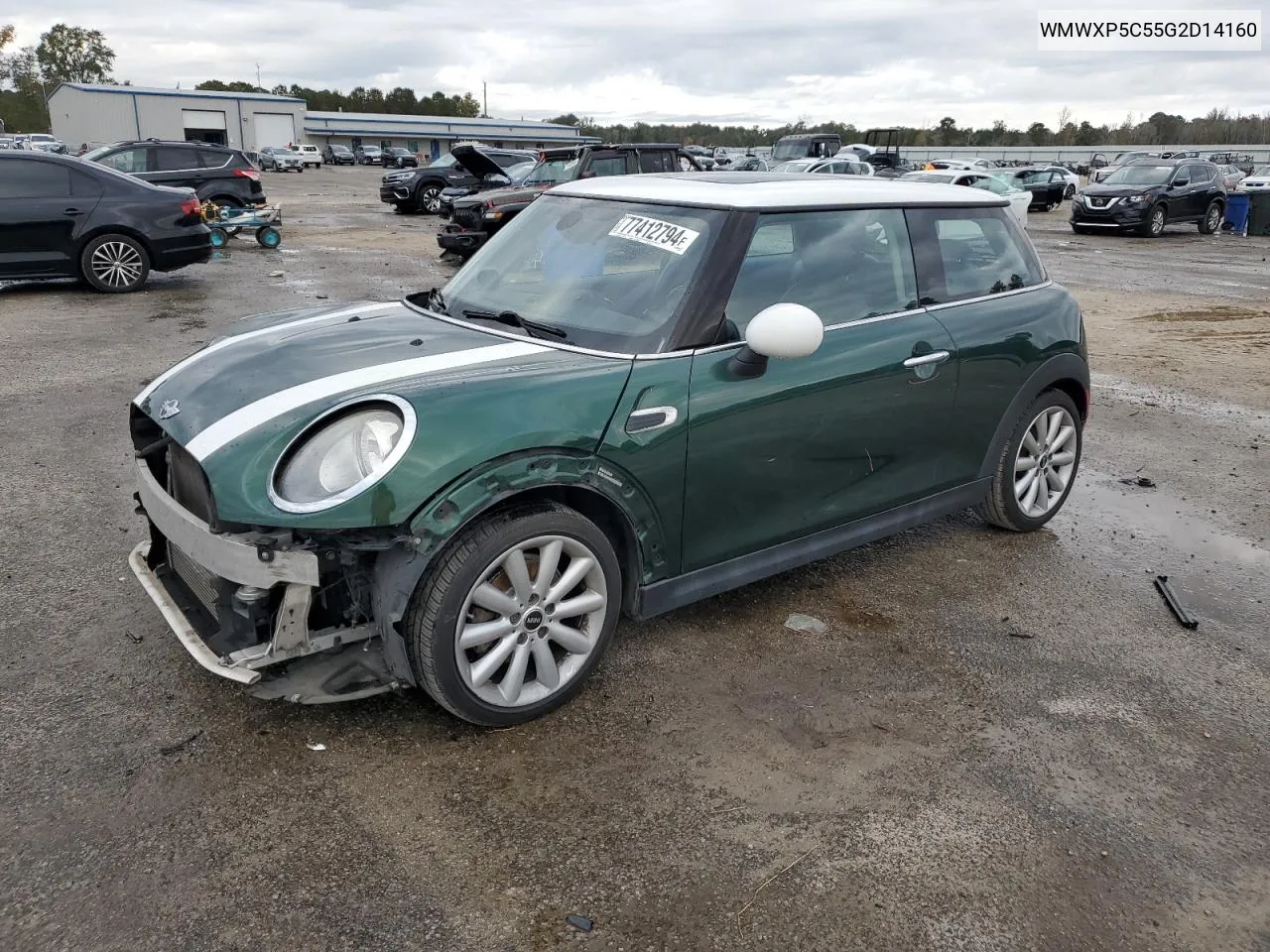 2016 Mini Cooper VIN: WMWXP5C55G2D14160 Lot: 77412794