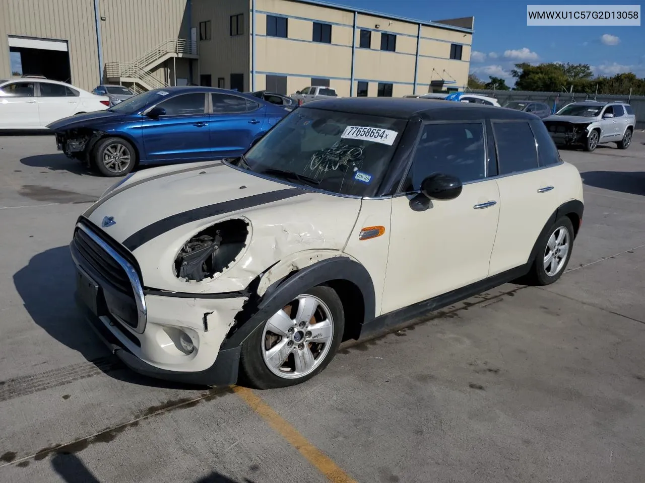 2016 Mini Cooper VIN: WMWXU1C57G2D13058 Lot: 77658654