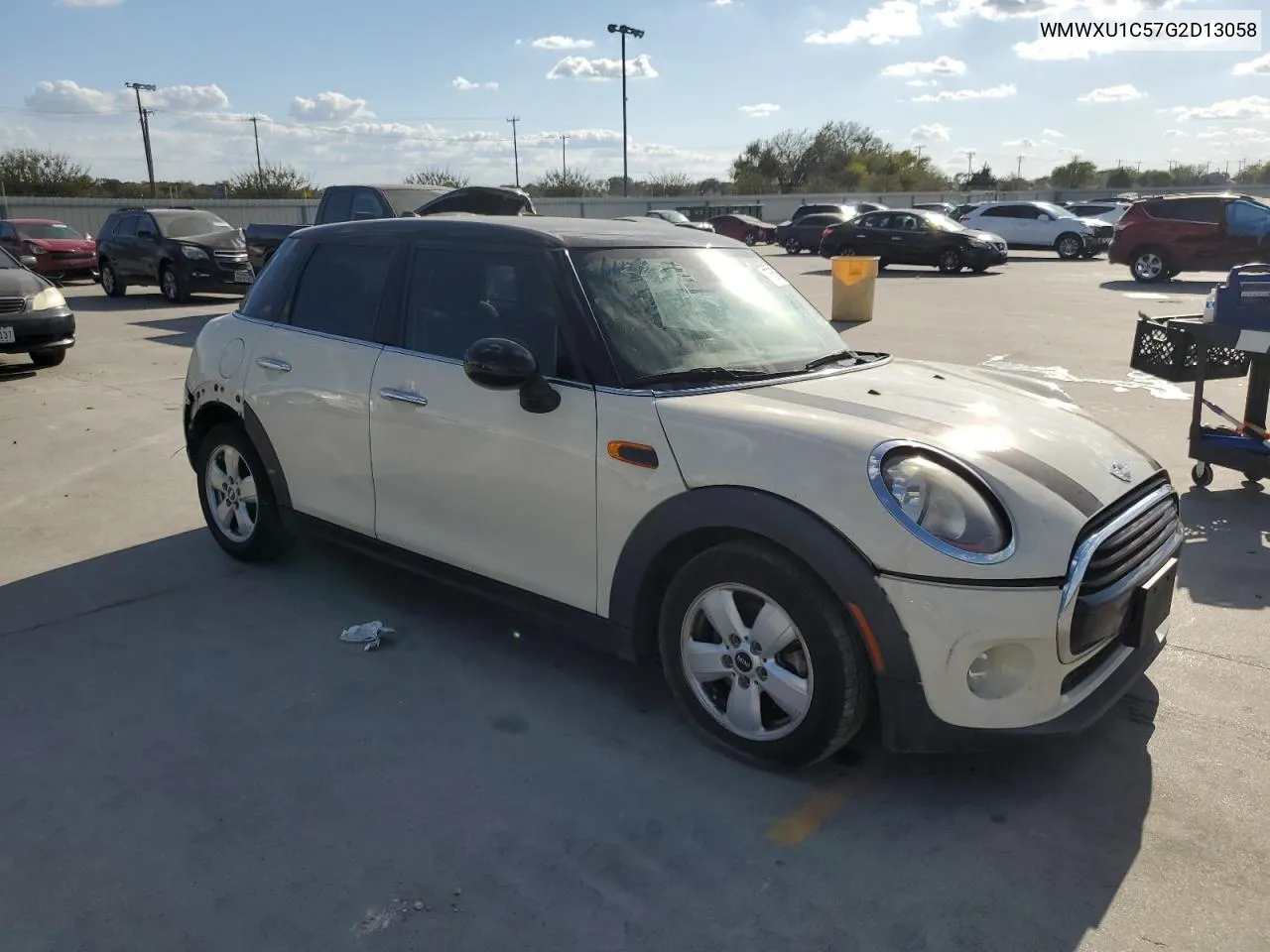 2016 Mini Cooper VIN: WMWXU1C57G2D13058 Lot: 77658654