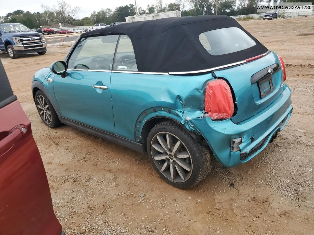 2016 Mini Cooper S VIN: WMWWG9C59G3A91280 Lot: 77838554