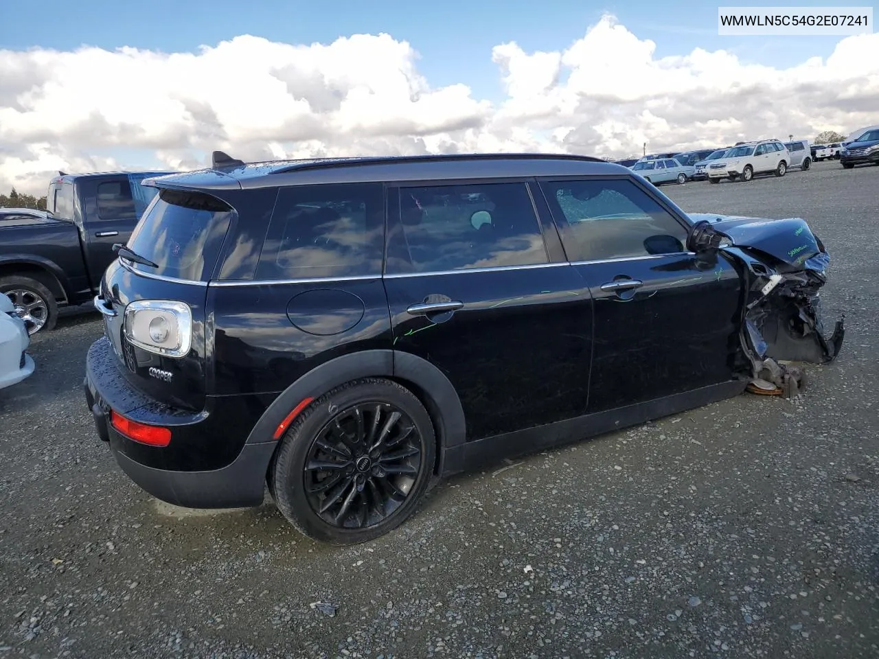 2016 Mini Cooper Clubman VIN: WMWLN5C54G2E07241 Lot: 78654864