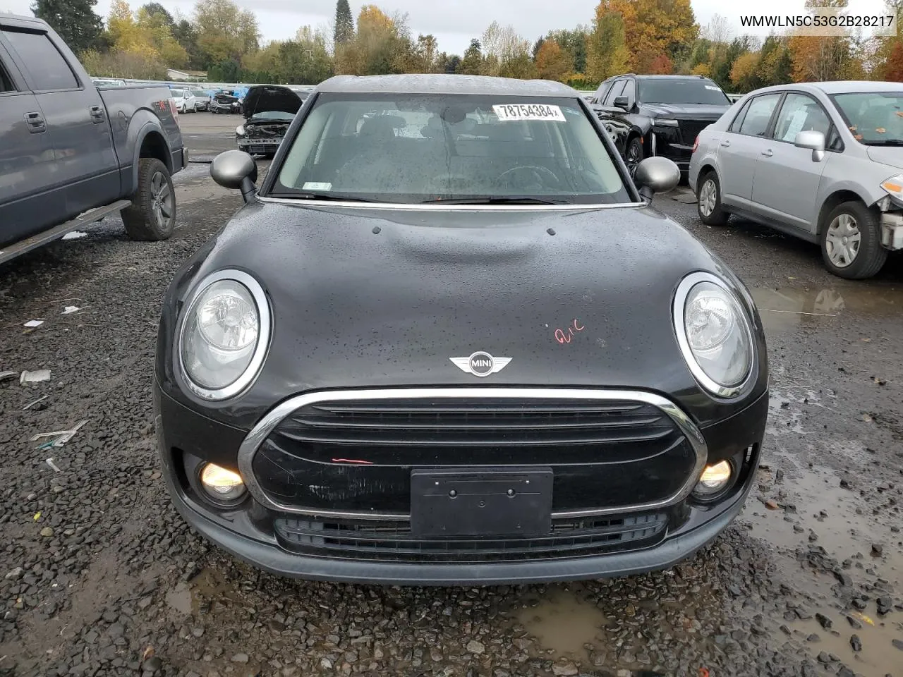 2016 Mini Cooper Clubman VIN: WMWLN5C53G2B28217 Lot: 78754384