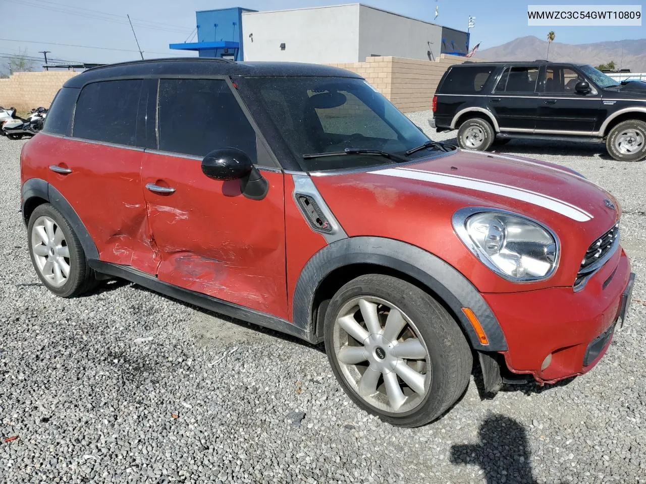 2016 Mini Cooper S Countryman VIN: WMWZC3C54GWT10809 Lot: 79571624