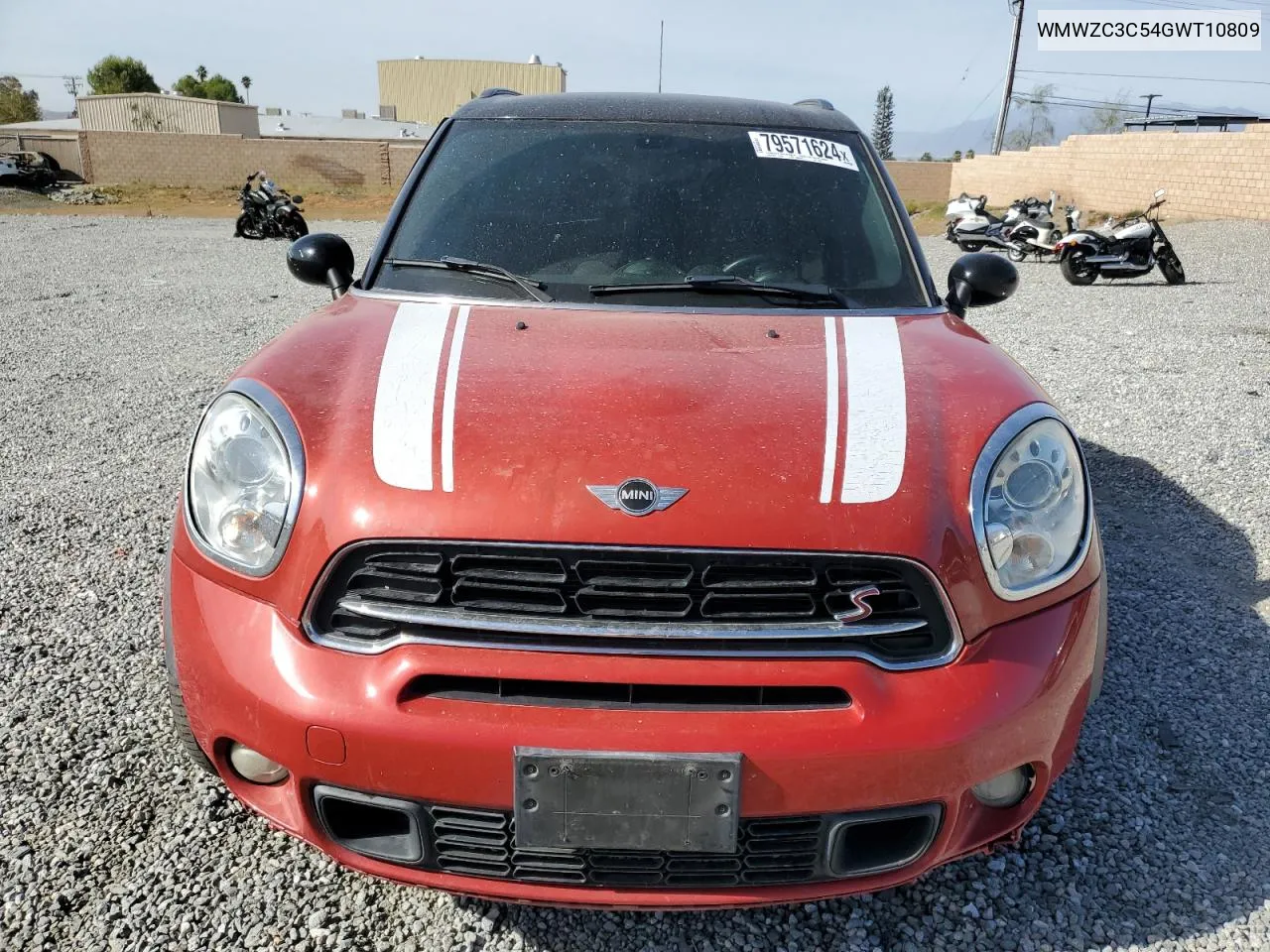 2016 Mini Cooper S Countryman VIN: WMWZC3C54GWT10809 Lot: 79571624