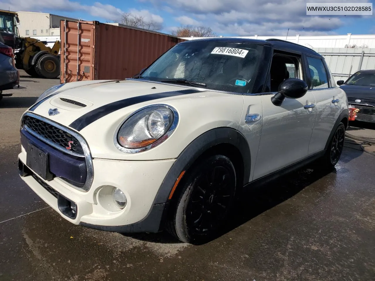 2016 Mini Cooper S VIN: WMWXU3C51G2D28585 Lot: 79816804