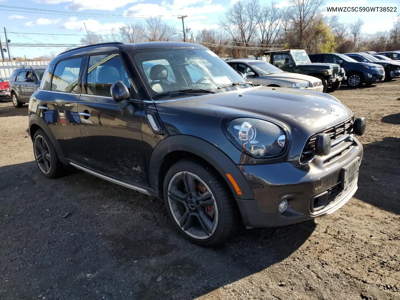 2016 Mini Cooper S Countryman VIN: WMWZC5C59GWT38522 Lot: 79872364