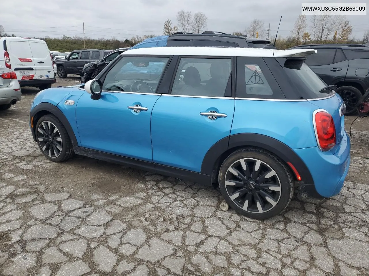 2016 Mini Cooper S VIN: WMWXU3C55G2B63009 Lot: 80629974