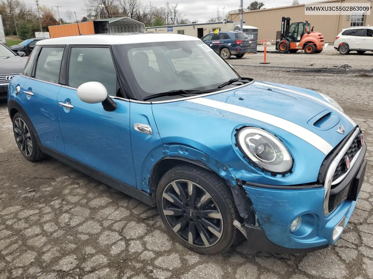 2016 Mini Cooper S VIN: WMWXU3C55G2B63009 Lot: 80629974