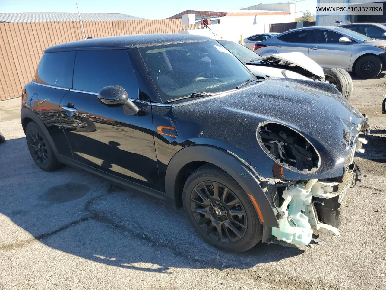 2016 Mini Cooper VIN: WMWXP5C51G3B77096 Lot: 80904294