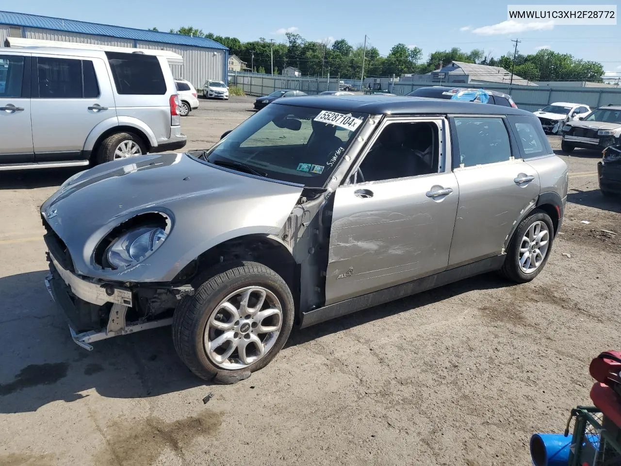 WMWLU1C3XH2F28772 2017 Mini Cooper Clubman All4