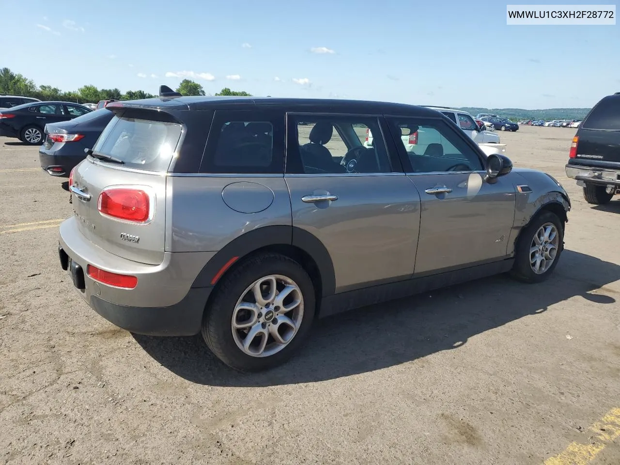 2017 Mini Cooper Clubman All4 VIN: WMWLU1C3XH2F28772 Lot: 55287104