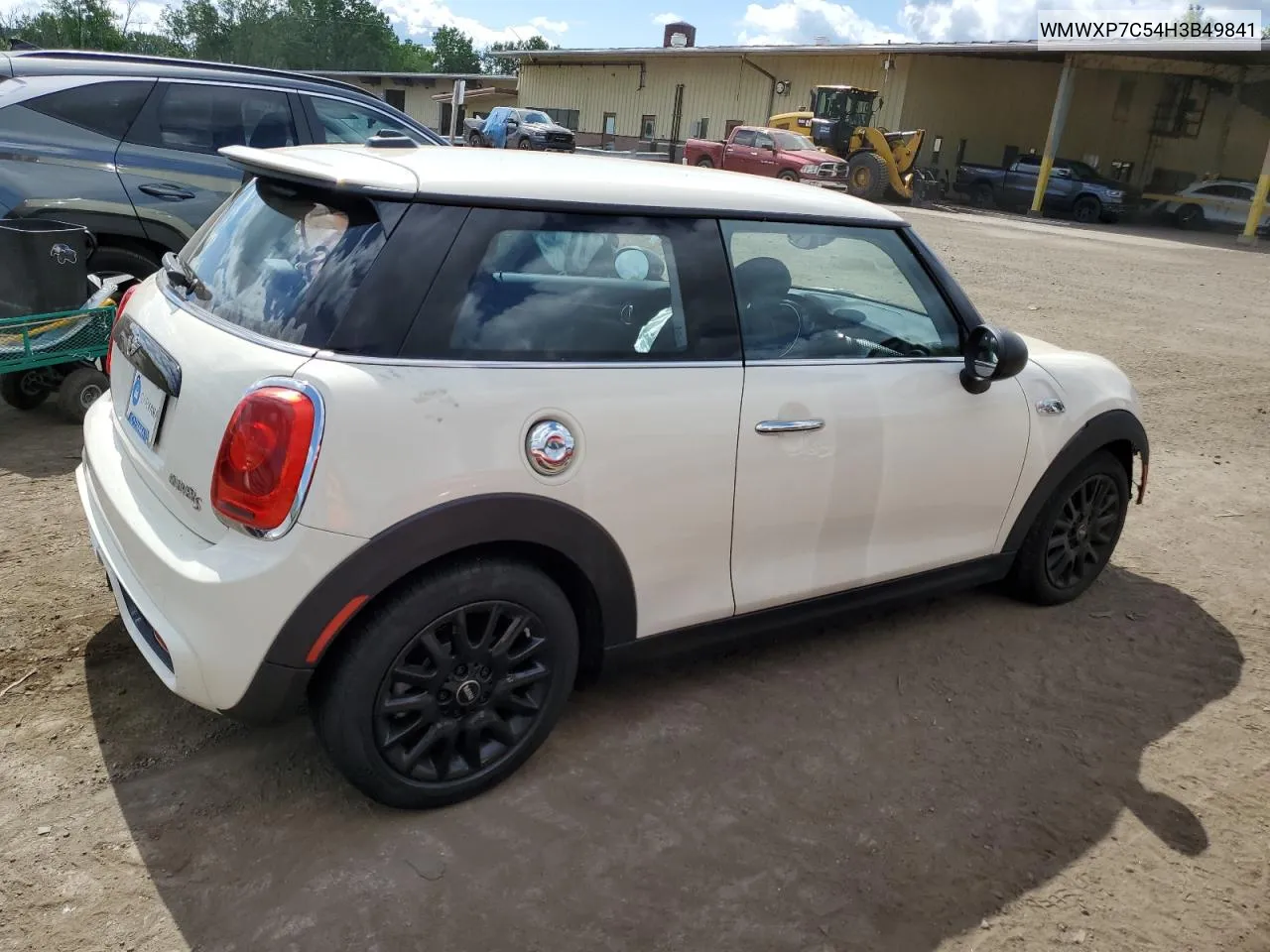 2017 Mini Cooper S VIN: WMWXP7C54H3B49841 Lot: 58817954