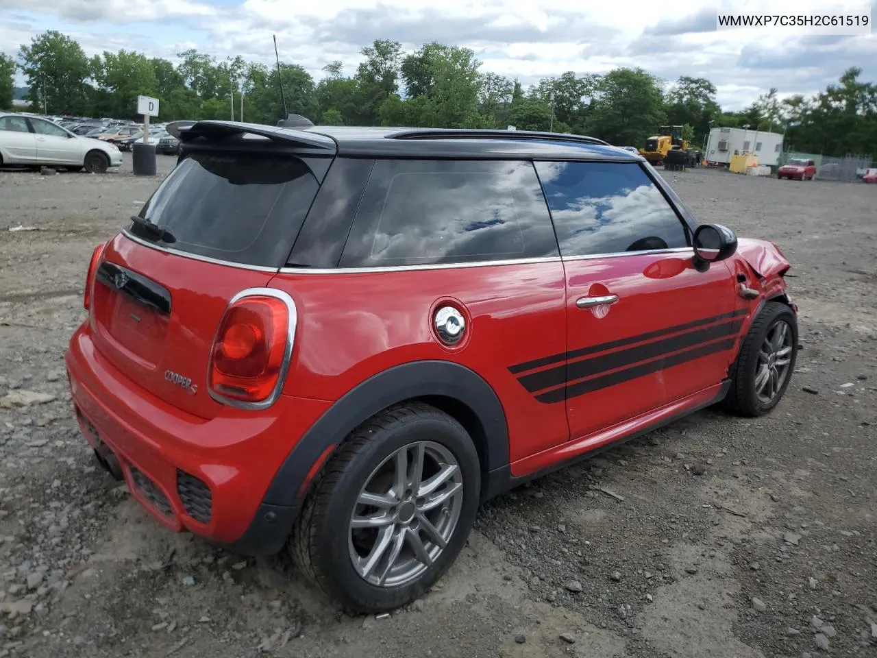 2017 Mini Cooper S VIN: WMWXP7C35H2C61519 Lot: 58937904