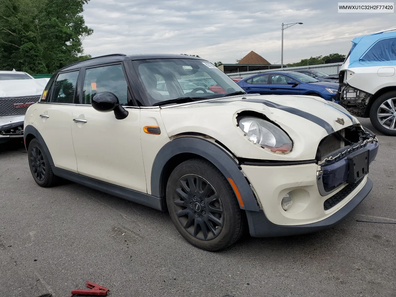 2017 Mini Cooper VIN: WMWXU1C32H2F77420 Lot: 62735854