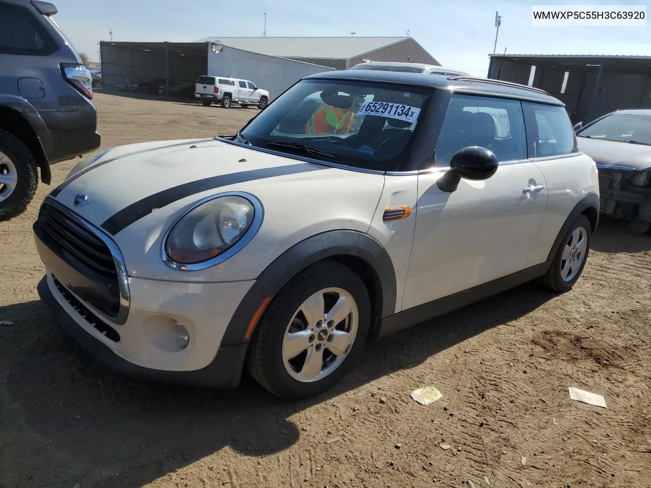 WMWXP5C55H3C63920 2017 Mini Cooper