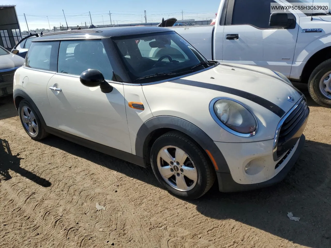 2017 Mini Cooper VIN: WMWXP5C55H3C63920 Lot: 65291134