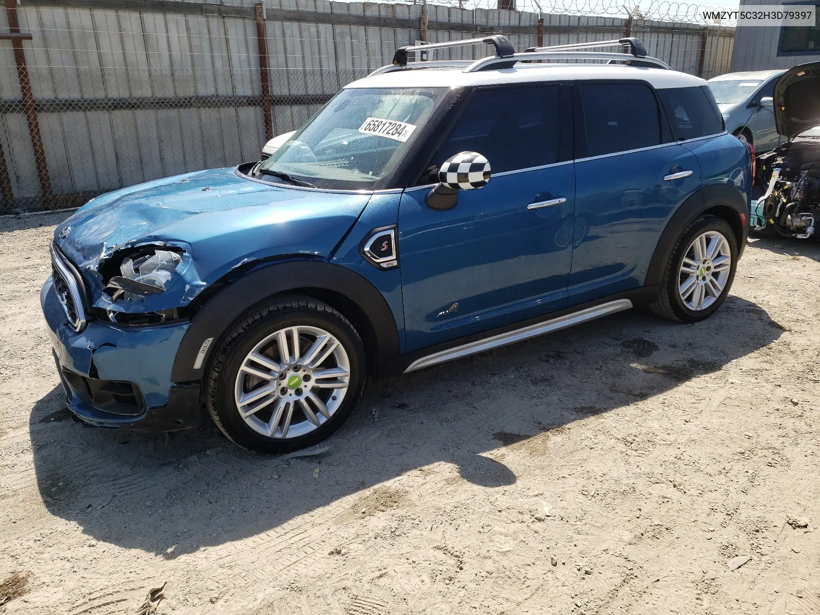 WMZYT5C32H3D79397 2017 Mini Cooper S Countryman All4