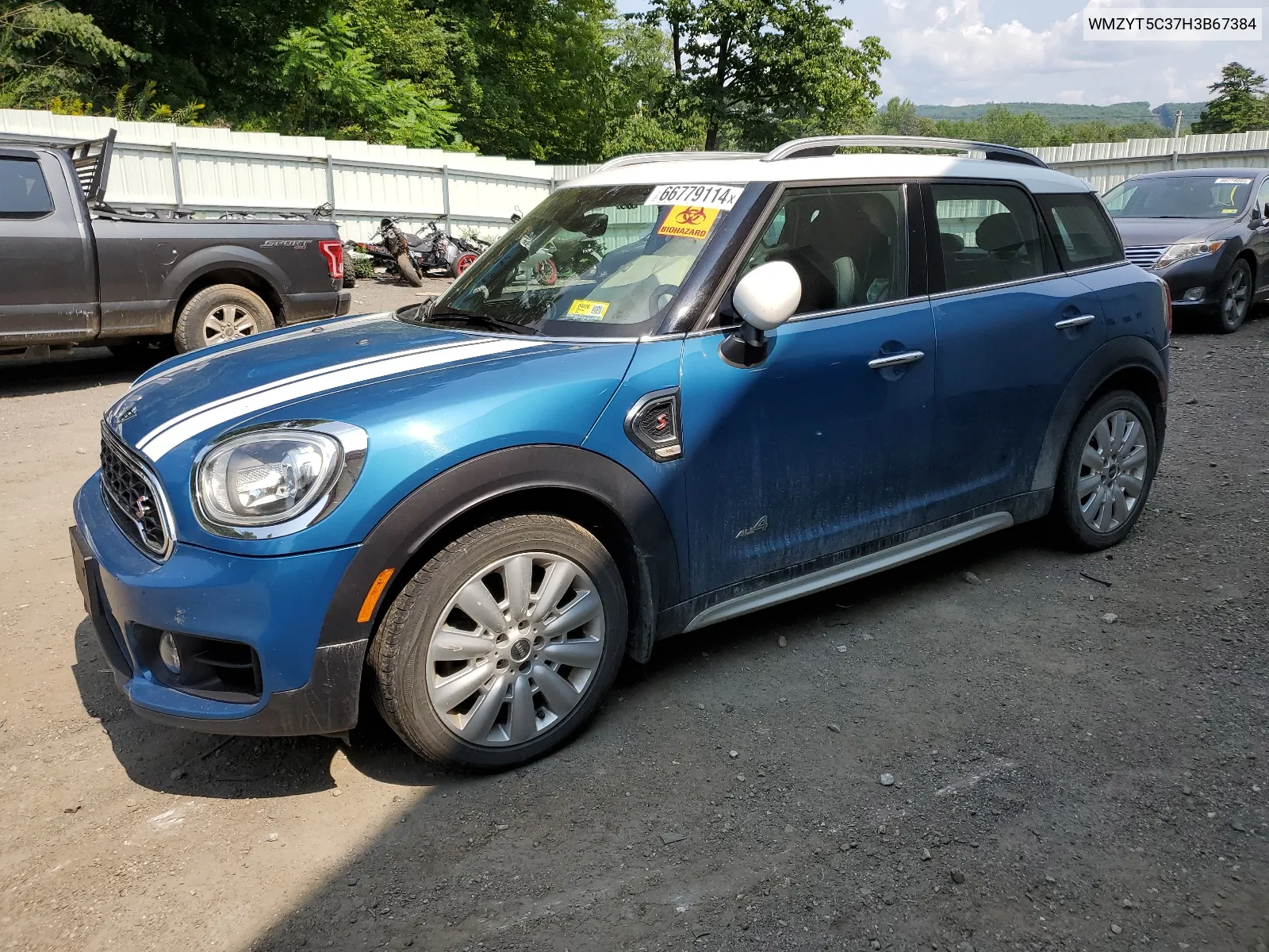 2017 Mini Cooper S Countryman All4 VIN: WMZYT5C37H3B67384 Lot: 66779114