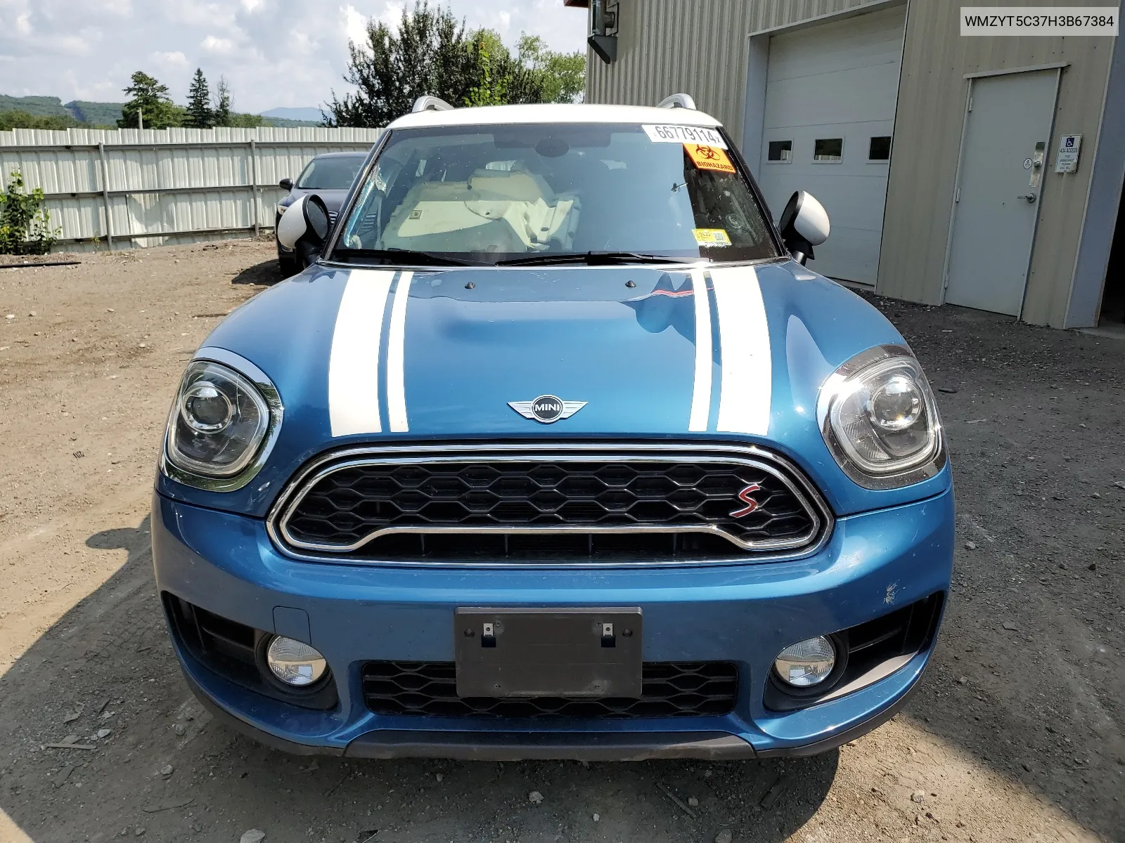 2017 Mini Cooper S Countryman All4 VIN: WMZYT5C37H3B67384 Lot: 66779114