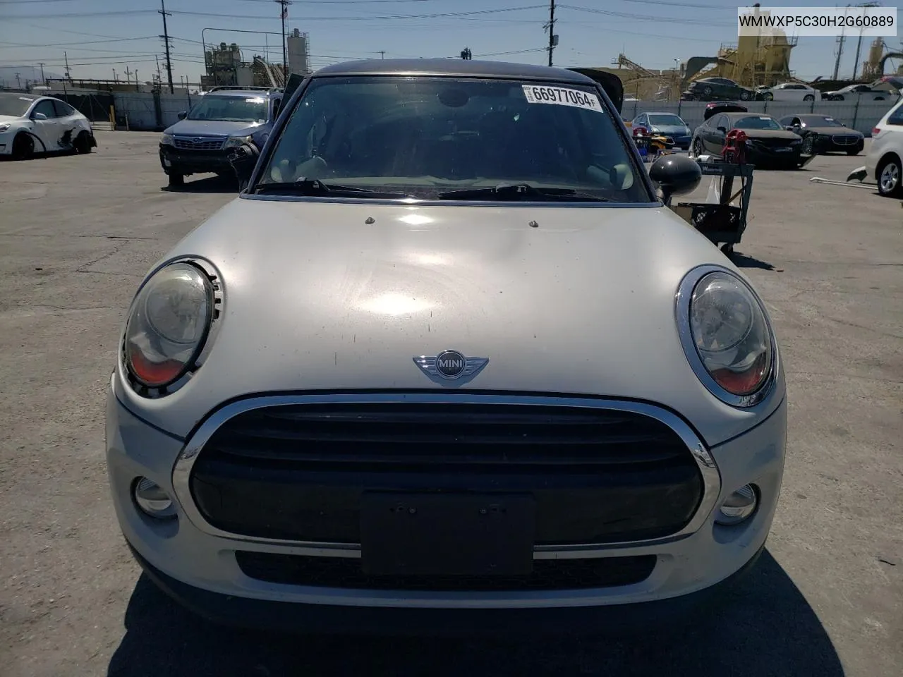 2017 Mini Cooper VIN: WMWXP5C30H2G60889 Lot: 66977064