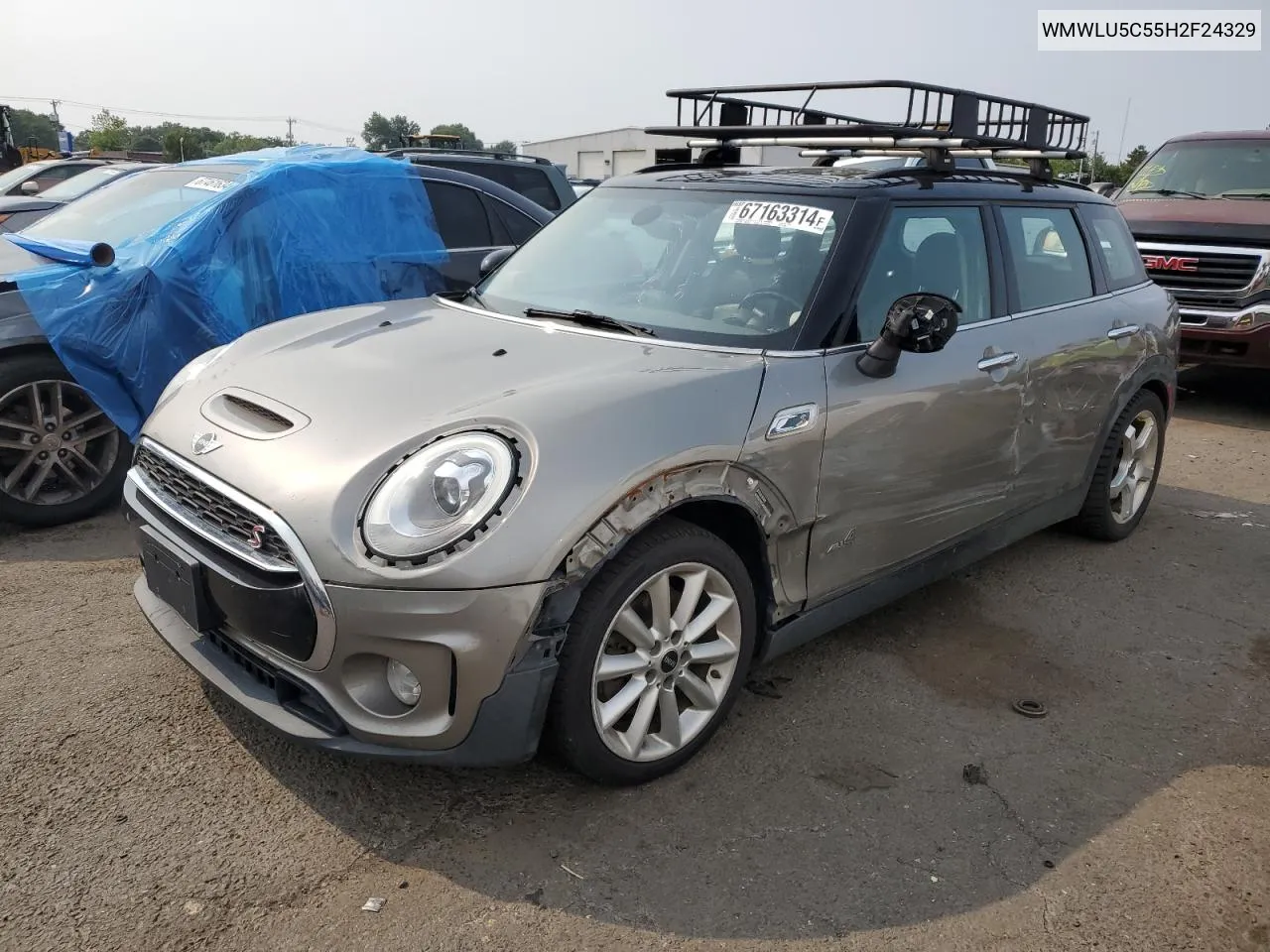 2017 Mini Cooper S Clubman All4 VIN: WMWLU5C55H2F24329 Lot: 67163314