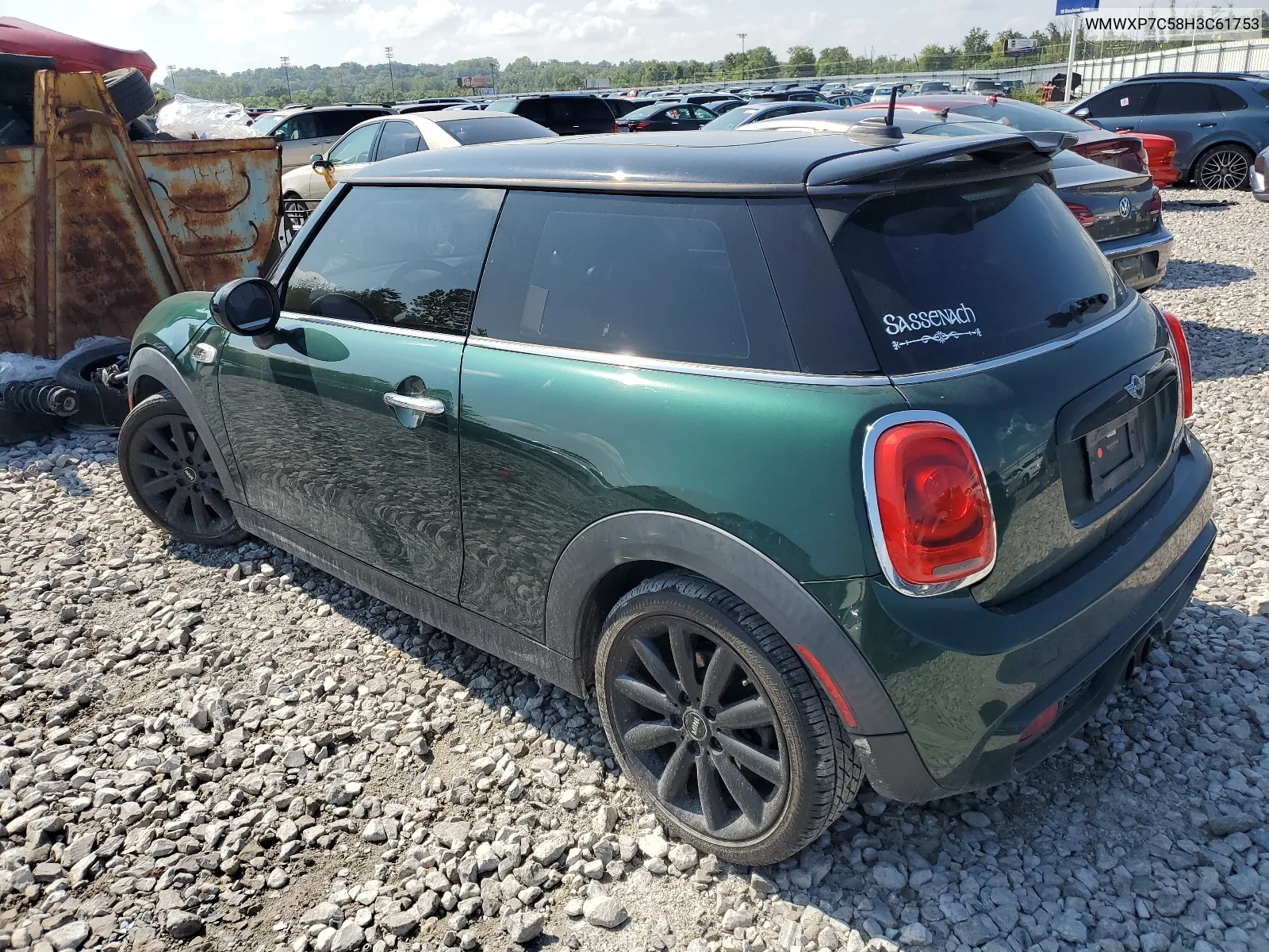 2017 Mini Cooper S VIN: WMWXP7C58H3C61753 Lot: 67698284