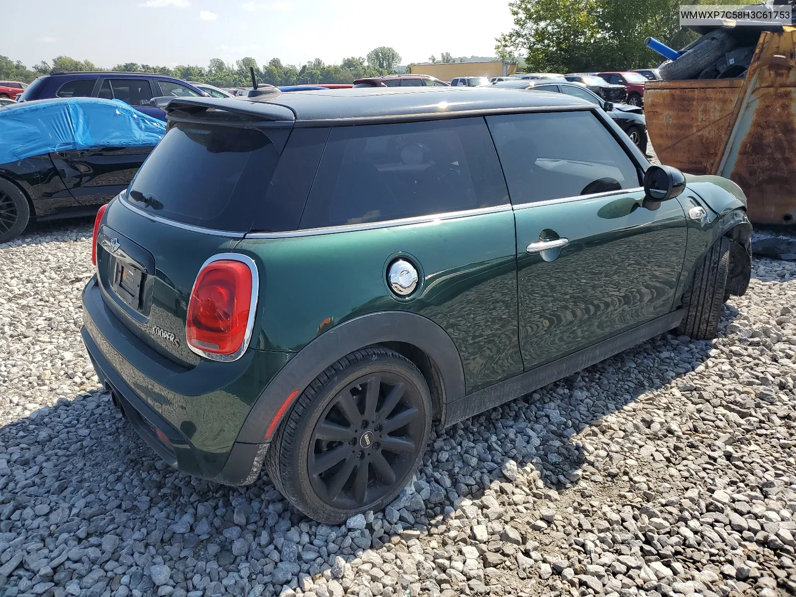 2017 Mini Cooper S VIN: WMWXP7C58H3C61753 Lot: 67698284