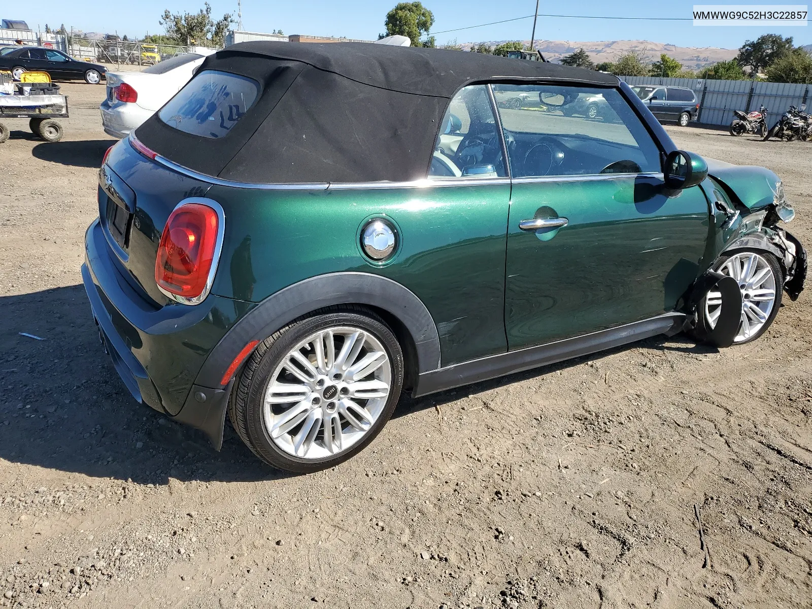 2017 Mini Cooper S VIN: WMWWG9C52H3C22857 Lot: 67788944