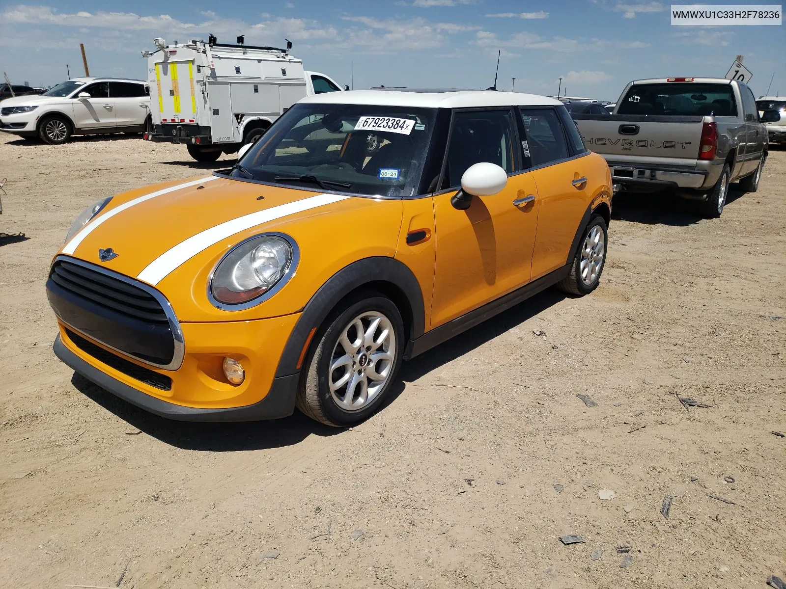 WMWXU1C33H2F78236 2017 Mini Cooper