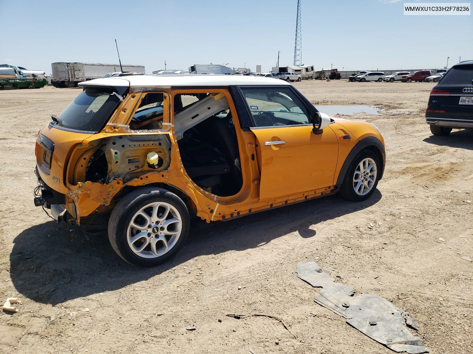 2017 Mini Cooper VIN: WMWXU1C33H2F78236 Lot: 67923384