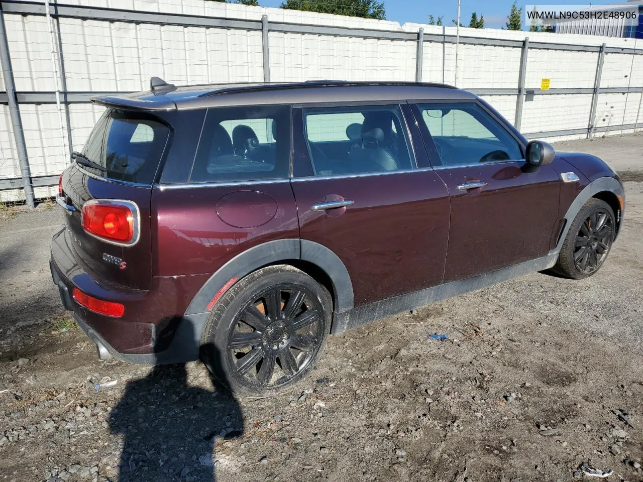 WMWLN9C53H2E48906 2017 Mini Cooper S Clubman