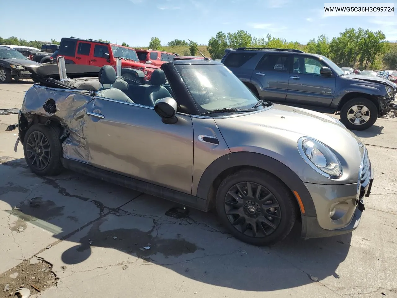 2017 Mini Cooper VIN: WMWWG5C36H3C99724 Lot: 69458424