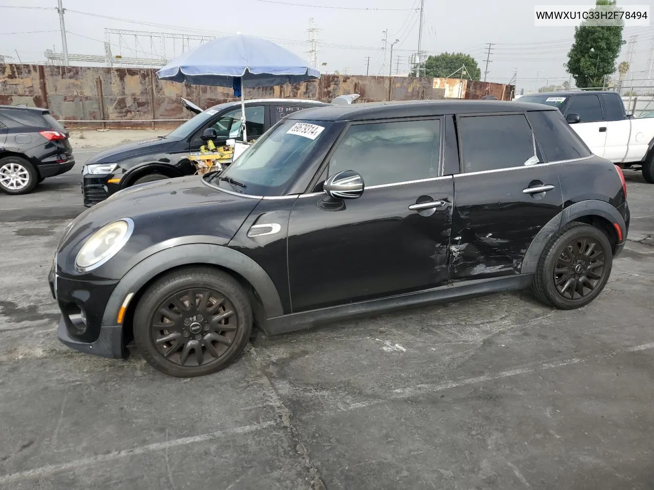 WMWXU1C33H2F78494 2017 Mini Cooper