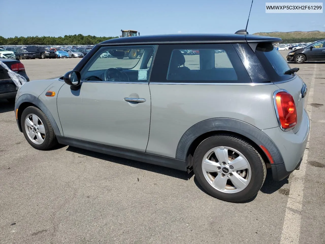 2017 Mini Cooper VIN: WMWXP5C3XH2F61299 Lot: 69696294