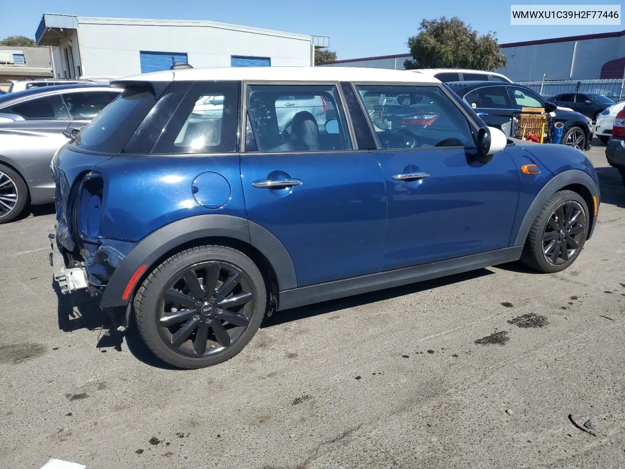 2017 Mini Cooper VIN: WMWXU1C39H2F77446 Lot: 70016444